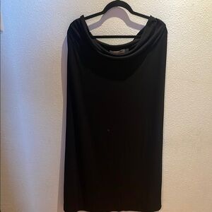 Old Navy Maternity Black Maxi Skirt
